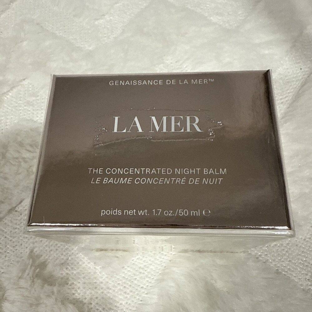 LA MER Genaissance The Concentrated Night Balm 1.7 fl oz New Sealed Barcode D15
